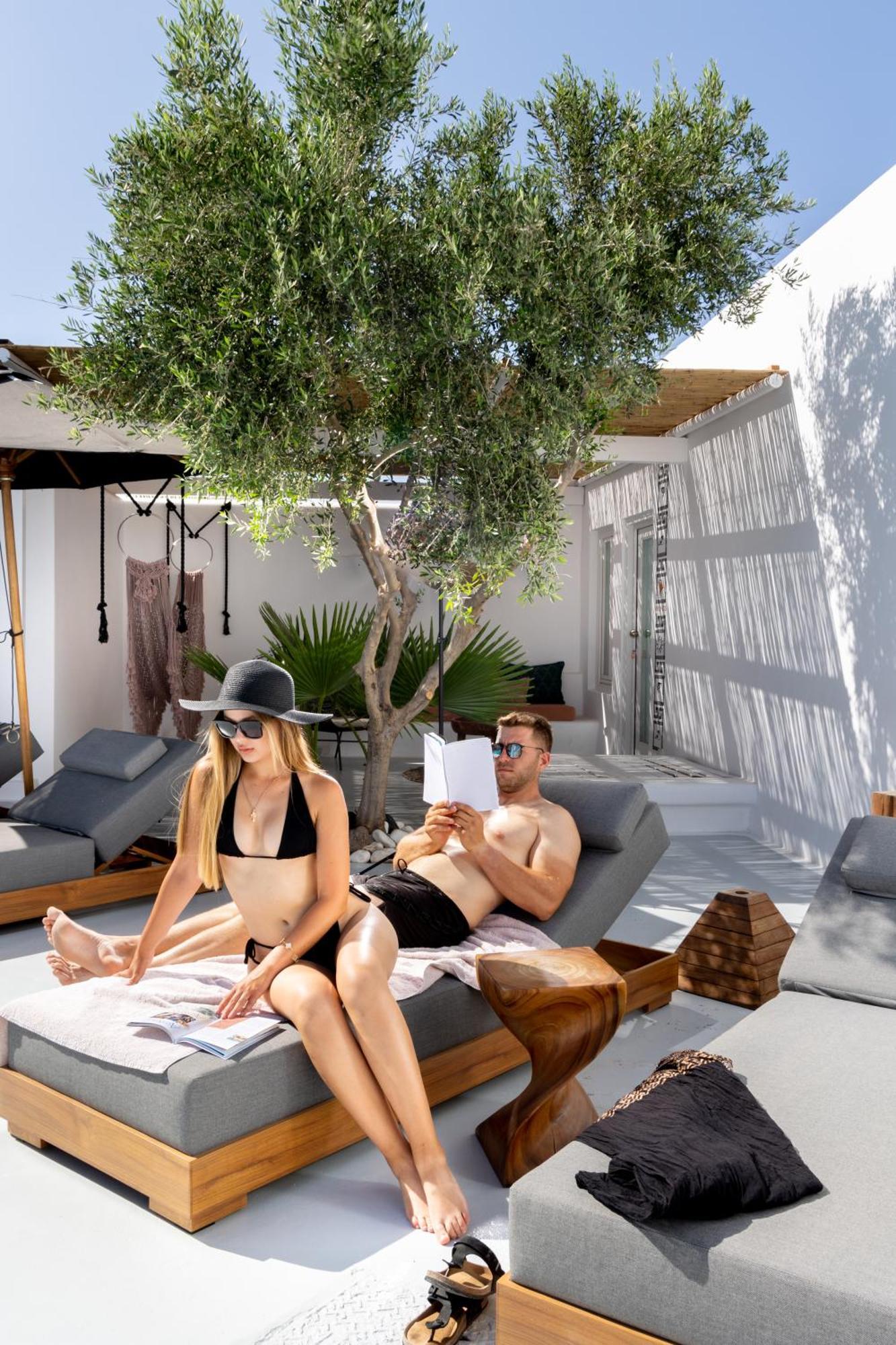 Frati Villas Beachfront Perivolos  Esterno foto